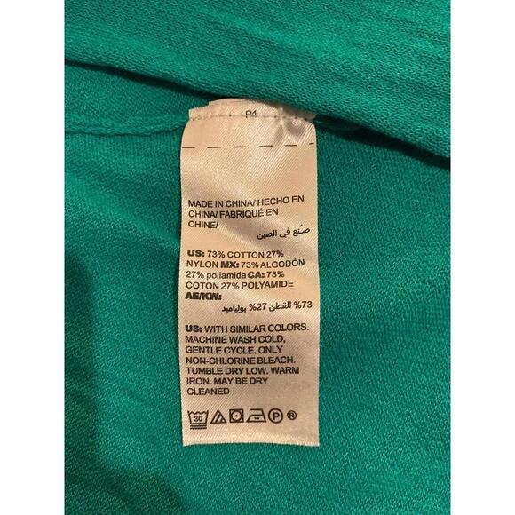 Chico Long Open Front Cardigan with 3/4 Sleeves - Picture 5 of 9